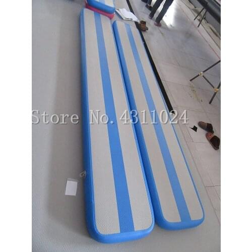 Free Shipping 5x0.4mx20cm Gymnastics Air Balance Beam Inflatable Practice Training Mat Air Floor