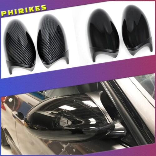 E90 E91 Pre-LCI 2005-2007 black M3 Style Cover E81 E82 E87 E88 For BMW 3 Series E92 E93 Rear Mirror Cap 2006 2007 2008 2009
