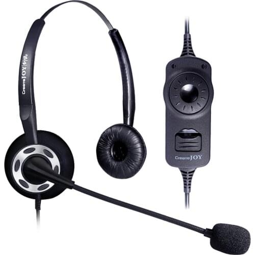 Chuangyue H20D two-ear call center customer service phone operator seat landline earphone earphone headset
