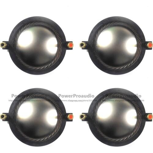 CCAR Flat Wire Aftermarket Diaphragm for B&C DE920TN DE800 Driver Speaker Horn 8 Ohm BC-MMD920TN Titanium 4PCS