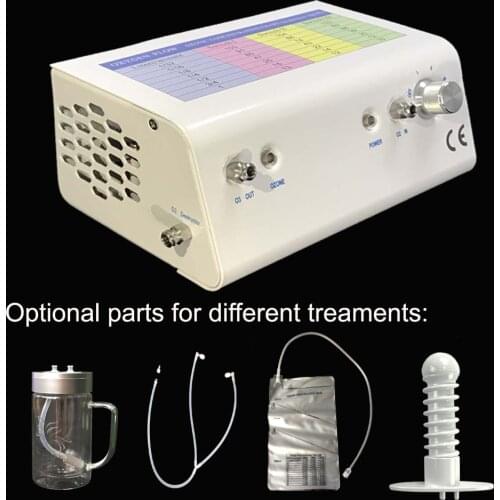 Gynecological O3 Treatment Ear Insufflation Equipment Oil Water Ozonated Machine Ozone Generator Medical Therapy