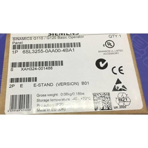 Inverter G110/120 operation panel 6SL3255-OAAOO-4BA1