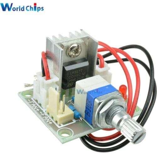 LM317 DC Linear Converter Down Voltage Regulator Board Speed Control Module DC 3.25-15V To DC1.25V-13V