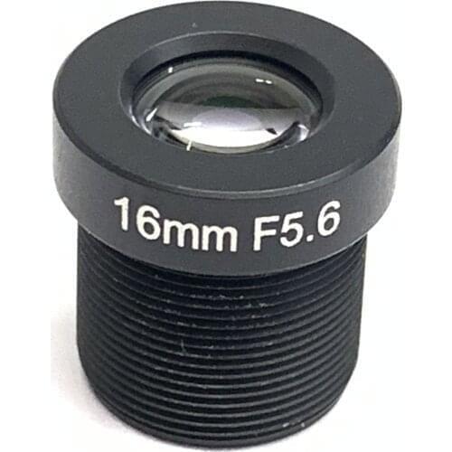 1/1.8" F5.6 16mm 5MP m12 s mount low distortion macro board lens 1/1.8 m12 lenses for cctv camera SL-MV1656B5MP-118