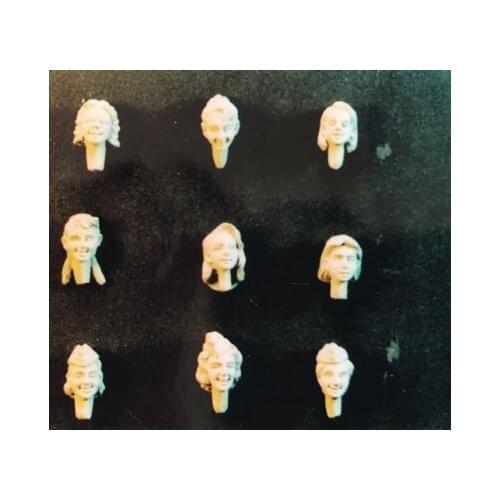 1/35 scale female head upgrade Resin Model Kit figure Free Shipping