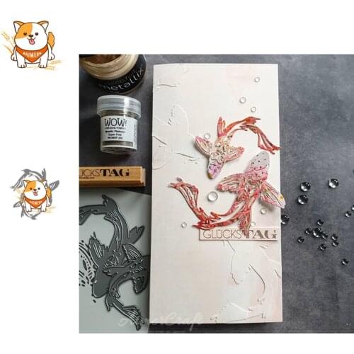 Fish Animal Metal Cutting Dies Scrapbooking Stencil DIY Decorative Embossing Craft Die Cuts Card Making New Dies For 2019