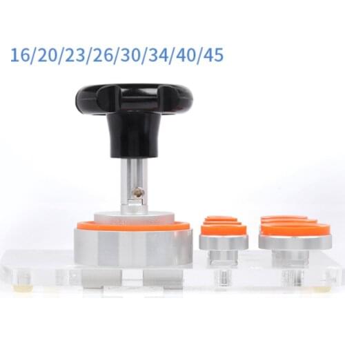 Deluxe Suction Case Opener Set with 8 Dies and Handle for Watch Repair Max to 45mm