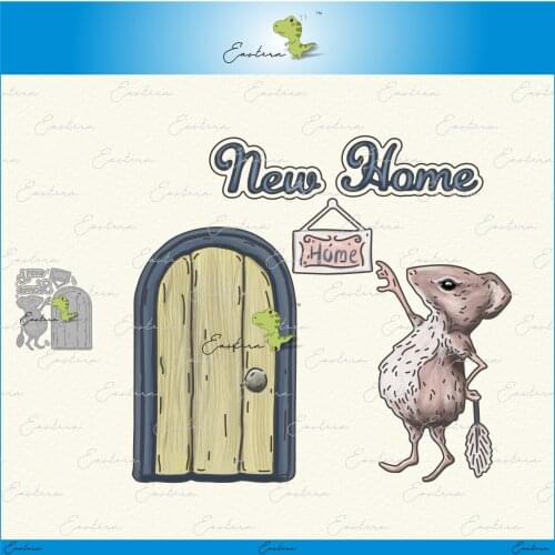 Celebrate a new home Cutting Dies new 2020 DIY dies Scrapbooking Paper Making Craft die Matching color paper dies craft