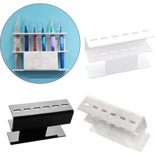 Tweezer Display Stand Acrylic Eyelash Extension Storage Holder Tweezers Make Up Tweezers Storage Rack Acrylic Display