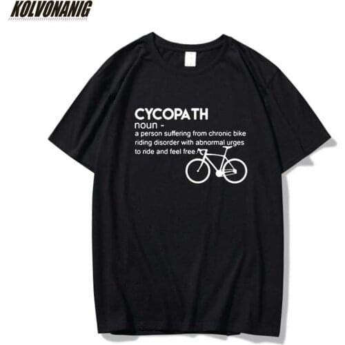 Cycopath Bicycles Biker Funny Graphic T Shirts Cotton O Neck Short Sleeve Mens Clothes Top Camisetas Hombre Verano