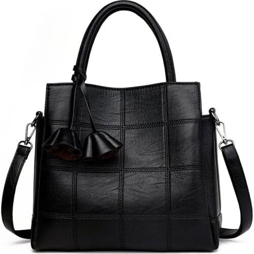 Women PU Leather Handbags Shoulder Bag Female Messenger Bags Casual Tote Ladies Crossbody Bag