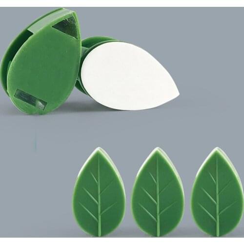 10PCS Self-Adhesive Invisible Garden Hook Support for Climbing Plants Plant Climbing Artifacts Fixing Clip Leaf Shape