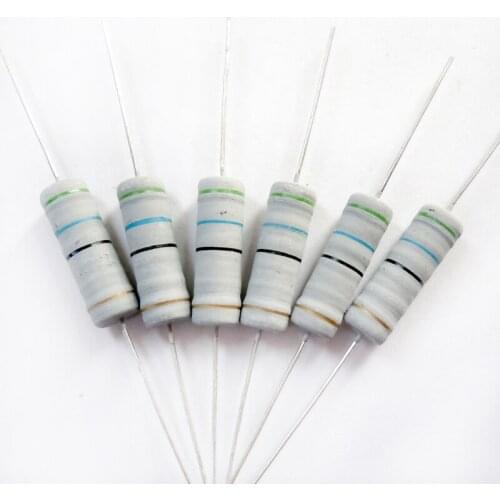 5w 56 ohm 56R ohm 100% Original New Fixed Resistor Metal Oxide Film Resistors Resistance +/- 5% (100pcs)