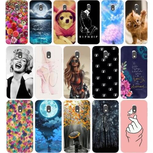 F Phone Case For Samsung Galaxy J5 J7 Prime 2017 Soft Silicone Cute Cat Painted Back Cover For Samsung J5 J7 Prime 2017 Case