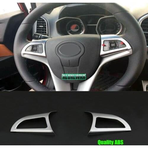 Car Steering Wheel Sequins Cover Interior Decoration Trim for JAC S3 2013 2014 2015 2016 2017 LHD ABS Accessories Car-styling