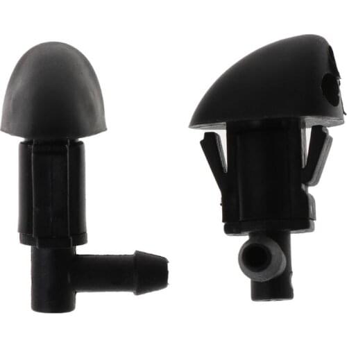 2Pcs 3-Hole Car Windshield Washer Wiper Water Spray Nozzle Fit for Chevrolet Cruze 2009-2014