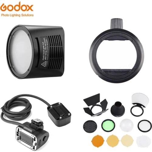 Godox AD200 accessorio flash WITSTRO H200R Rotondo Testa del Flash e EC-200 Estensione Testa AK-R1 temperatura di Colore riflett