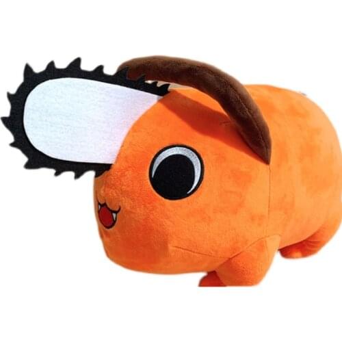 Kawaii Anime Chainsaw Man Plush Toys Soft Pochita Cosplay Plush Doll Cartoon Keychain Pendant Stuffed Doll Kids Gifts