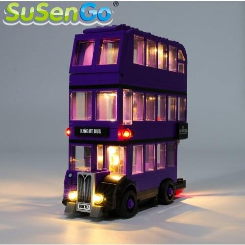 SuSenGo LED Light kit For 75957 The Knight Bus Compatible with 11342 , (Model Not Included)