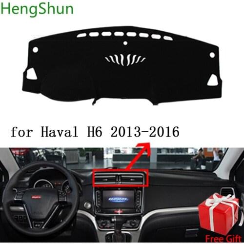 For HAVAL H6 sport 2013 2014 2015 2016 Car Styling Dash Mat Dashmat Dashboard Sticker Cover Sun Shade Dash Board Cover Carpet