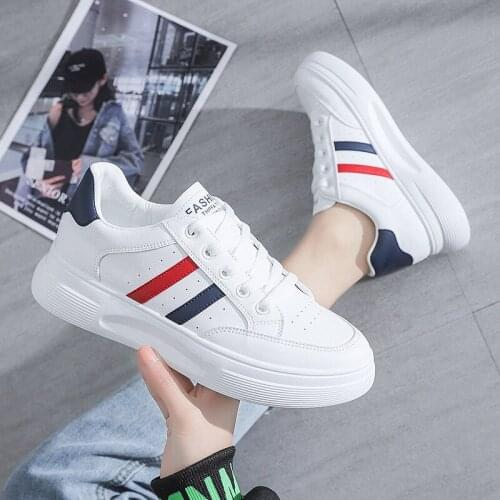 Ins Leather Korean Style Small White Shoes Spring New Casual Shoes For Women