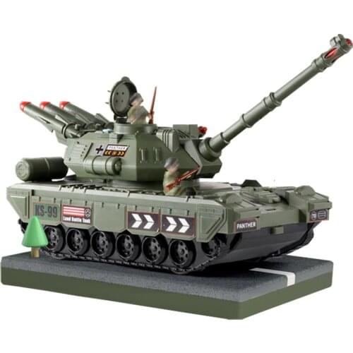 Mini Simulation Military Tank Music Lamplight Story Navy Army War Track Inertia Childrens Toy Car Large Size Model Boy Gift