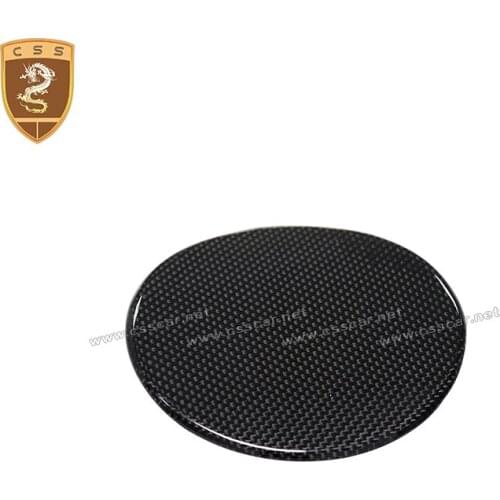 New Real Carbon Fiber Gas Fuel Cap Door Cover For Ferrari 458 fuel tank cap