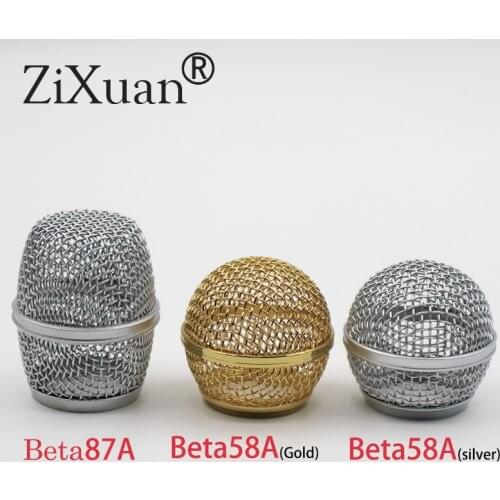 New Replacement Ball Head Mesh Microphone Grille for Shure SM58 SM58S SM58LC BETA58 BETA58A beta87A