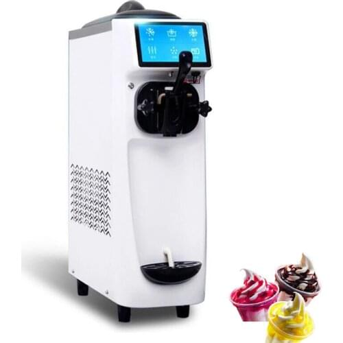 Fully Automatic Soft Serve Ice Cream Marker Machine Stainless Steel Ice Cream Machine 110V 220V