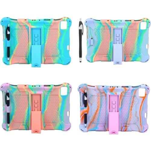 Silicone Case for Teclast M40 P20HD P20 10.1 Inch Tablet Case Tablet Stand with Pen for Teclast P20HD