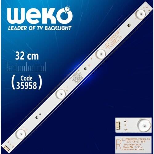SW40D09R-ZC21AG-04 4 LED 32 CM