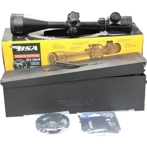 4-16x44 AOE BSA Tactical Riflescope Optic Sight Green Red Illuminated Hunting Scopes Rifle Scope Sniper Airsoft Air Gun