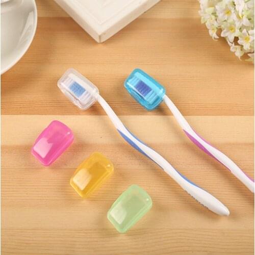 5PCS Outdoor Travel Camping Toothbrush Head Covers Case Brush Cap Protector Brush Cap Case Hygiene Care Outdoor