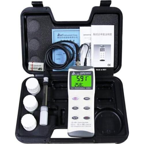 AZ8601 Digital PH Meter water quality tester PH/ORP Meter Waterproof High Precision PH Monitor Water Quality Tester ph/MV test