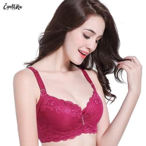 CYNTHRA Lingerie Underwear for Women 's Super Push up bralette lace Bras for Female Plus Size Bra bralette top Free Shipping