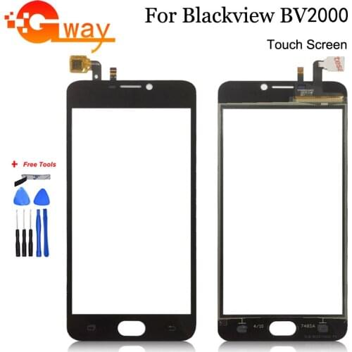 For 5.0 inch Blackview BV2000 Touch Screen Digitizer Front Glass Lens Touch Panel Sesnor With Free Tools