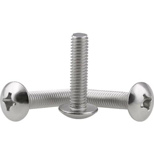 Phillips Truss Head Screw A2 Stainless Steel Screws M4 M5 M6 M8