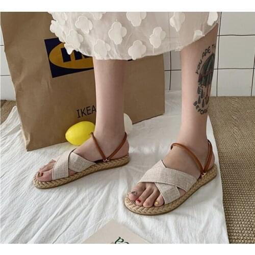 Summer Womens Sandals Beach Soft Female Sandals Fashion Fish Mouth Sandals Plus Size Non-Slip Wedge Slippers Sandales Femmes