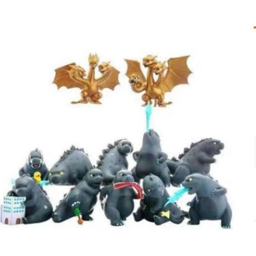 GodAzillas doll model decoration mini miniature Q version doll 12 childrens toys birthday gift Christmas gifts