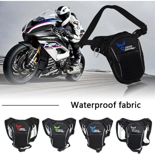Motorcycle Drop Leg Bag Hip Fanny Pack Waterproof Motorcycle Bag Outdoor Moto Casual Waist Bag Motorcycle Bike Bag