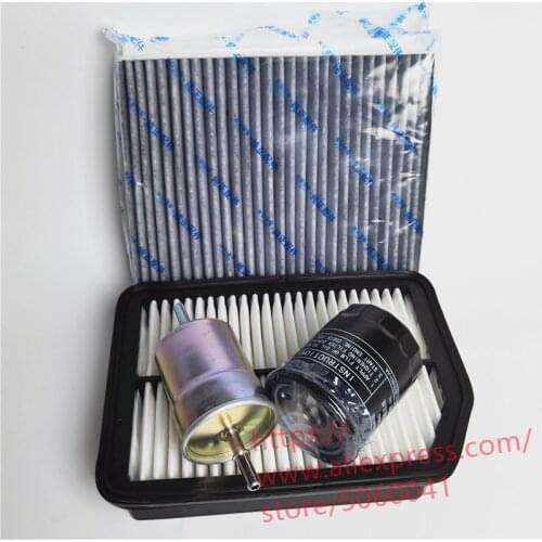 Filter set for CHANGAN CS35 Plus 1.6T Air filter+oil filter+fuel filter+Air conditioning filter