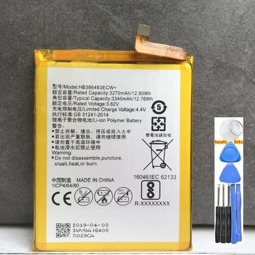 Original Battery HB386483ECW+ 3340mAh for Huawei Maimang 5 / Honor 6X G9 plus MLA-AL00 MLA-AL10 GR5 2017 Mate 9 lite Batteries