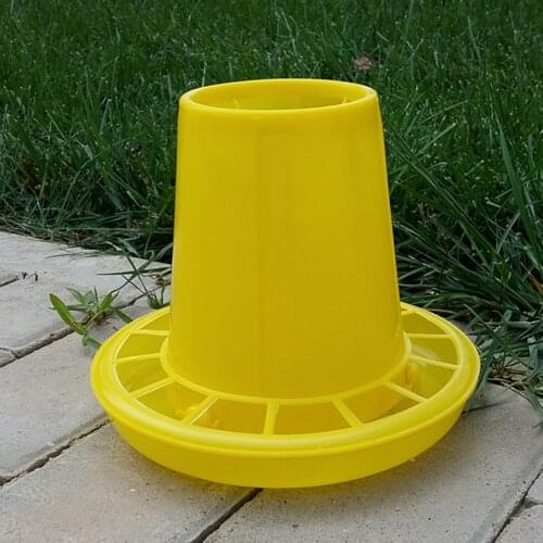 Plastic Chick Feeder Domestic Fowl Poultry Feeding Supplies Feed Tools Camping Hiking Travell Outdoor Tools