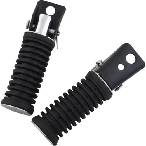Motorcycle Foot Peg Pedal Foot Rests For Suzuki GN125 QJ GS125 GT125-5 Bike Pair Moto Accessories Foot pegs Rest