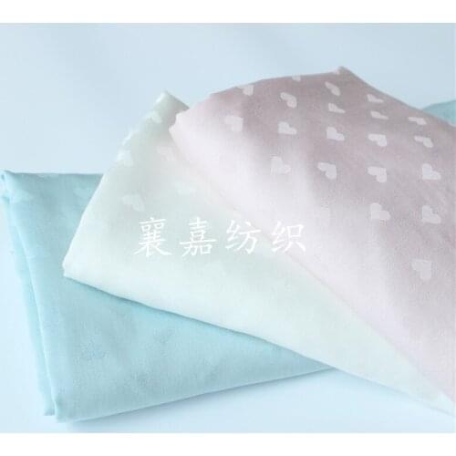 100cm / 200cm Silky Jacquard Fabrics for Home Clothes Sleeping Pajamas DIY Sewing Cloth