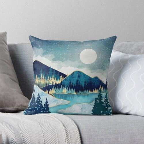 Morning Stars Throw Pillow Cushion Cover Polyester throw pillows case on sofa home living room car seat decor 45x45cm