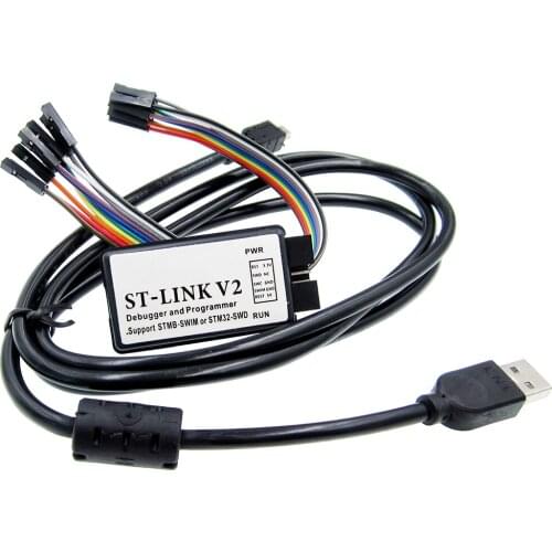 1PCSHOT! ST-LINK V2 ST-LINK STM8 STM32 programmer emulator debugger Downloader burner new in stock