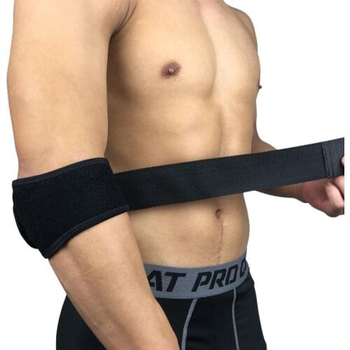 1PCS Adjustable Badminton Tennis Weightlifting Elbow Support Golfers Strap Elbow Pads Lateral Pain Syndrome Epicondylitis Brace