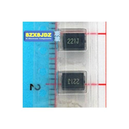 50 pcs SMD 4532 1812 220UH Coil Inductance FIXED IND 221J 5% Inductors Coils