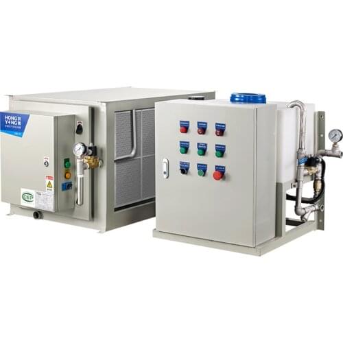 95% fume removal rate oil fume purification equipment automatic cleaning oil fume purification treatment system